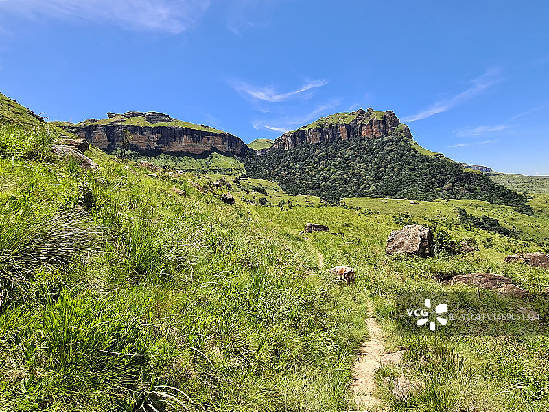 德拉肯斯堡山脉206图片素材