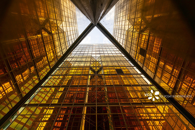 玻璃摩天大楼图片素材