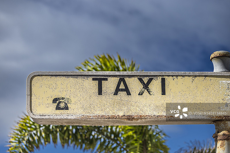 出租车标志图片素材