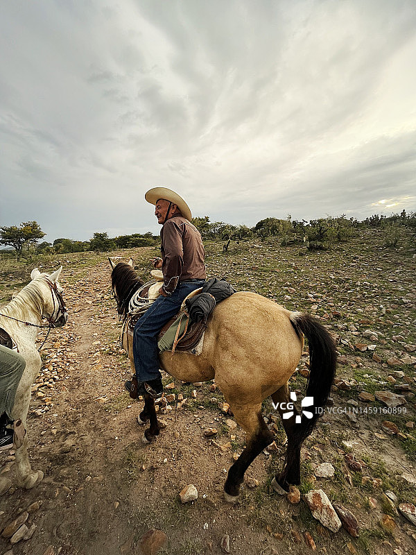 骑马的牛仔图片素材