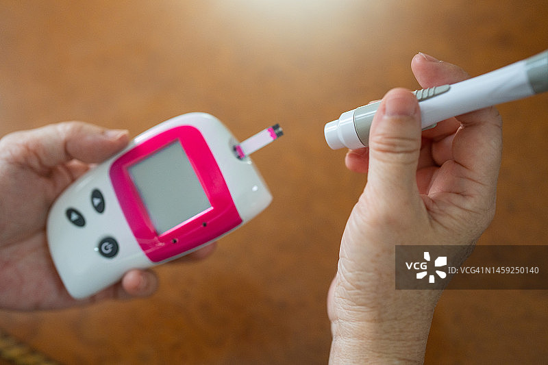 糖尿病血液检测图片素材