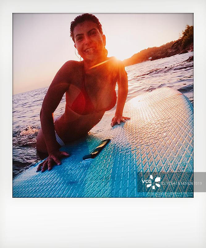 桨板运动图片素材