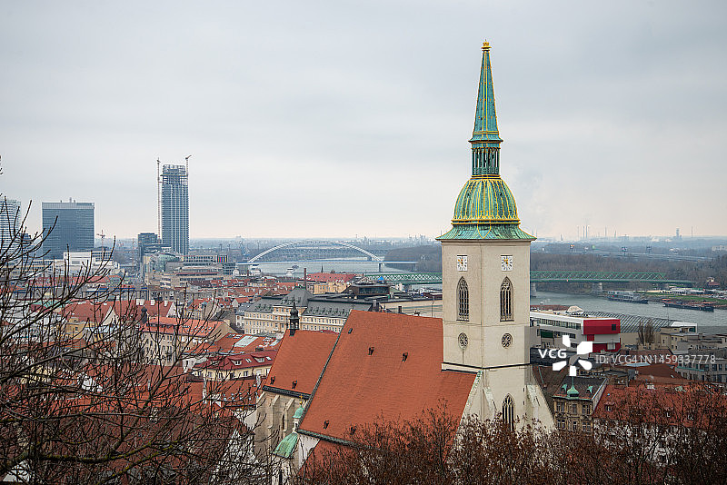 斯洛伐克布拉迪斯拉发圣马丁主教座堂图片素材