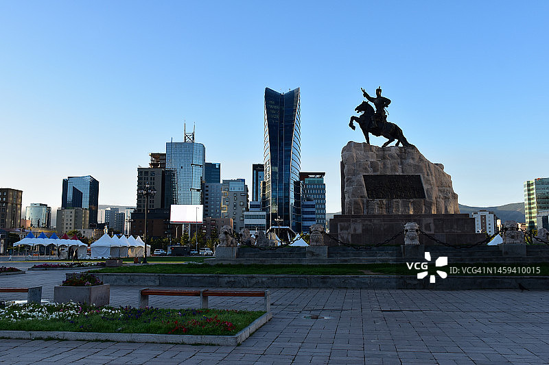乌兰巴托，蒙古图片素材