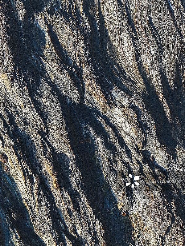 海浪图案的沿海岩石抽象图图片素材