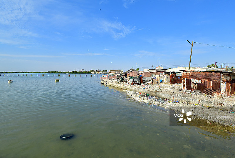 法迪乌特贝壳岛海岸线图片素材