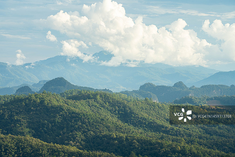 泰国北部清迈的迷人风光图片素材