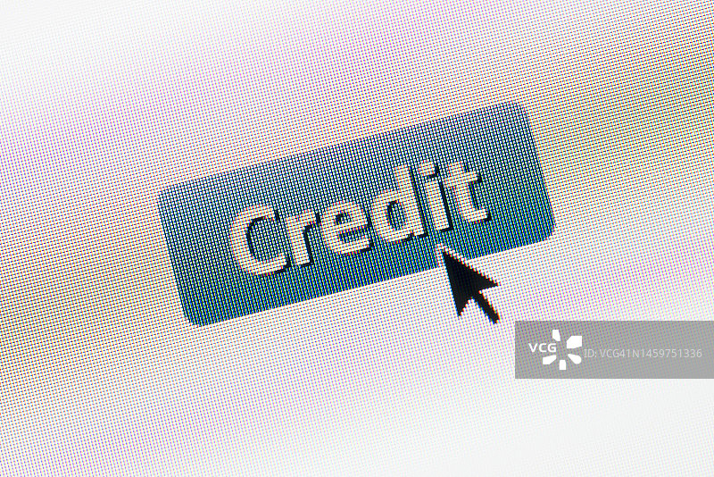 “信用”电脑屏幕按钮图片素材