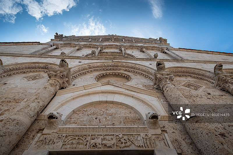 马萨马里蒂马大教堂，格罗塞托，托斯卡纳，意大利图片素材