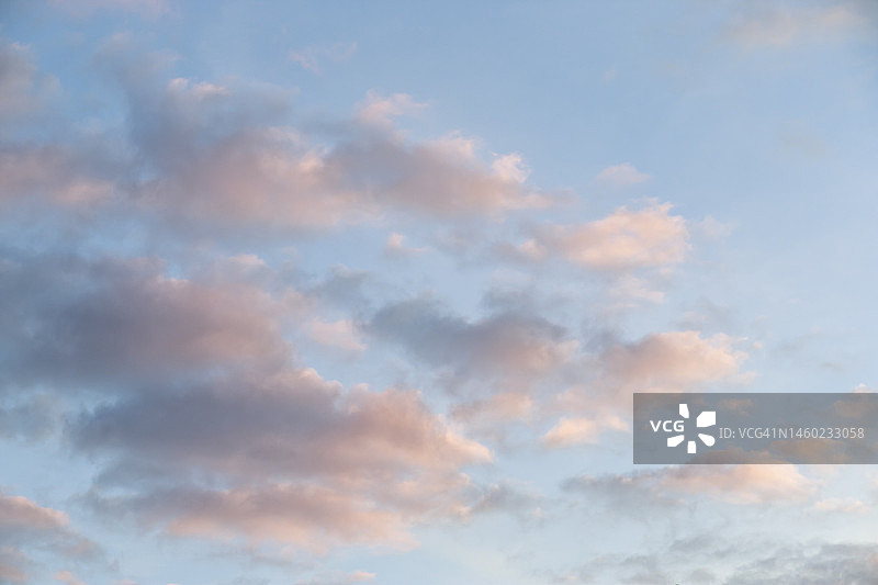 日落时的云景图片素材