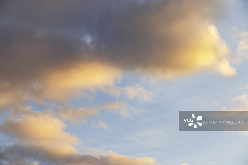 日落时的云景图片素材