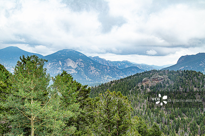 落基山国家公园风光图片素材