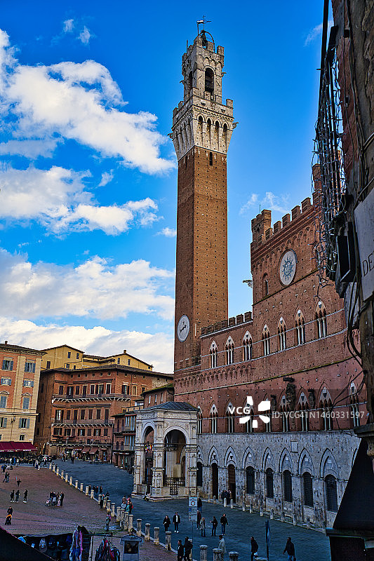 意大利锡耶纳田野广场图片素材