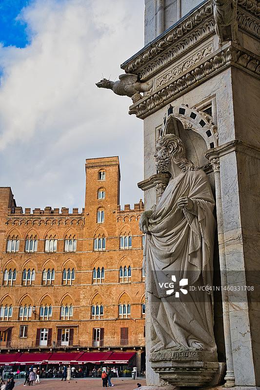 意大利锡耶纳田野广场图片素材