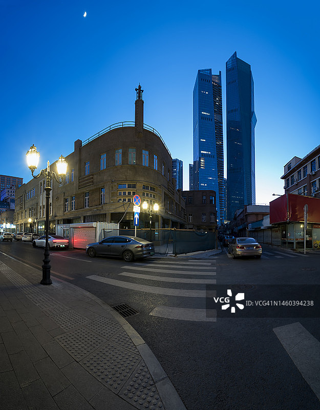 中国大连夜景图片素材