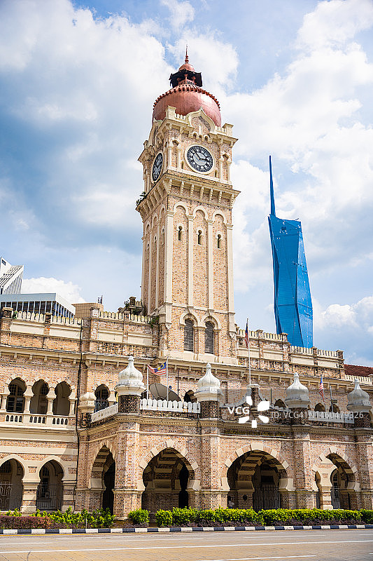 吉隆坡独立广场的苏丹阿都沙末大厦图片素材