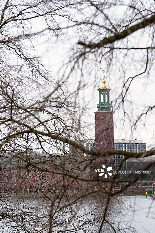 瑞典斯德哥尔摩市政厅图片素材