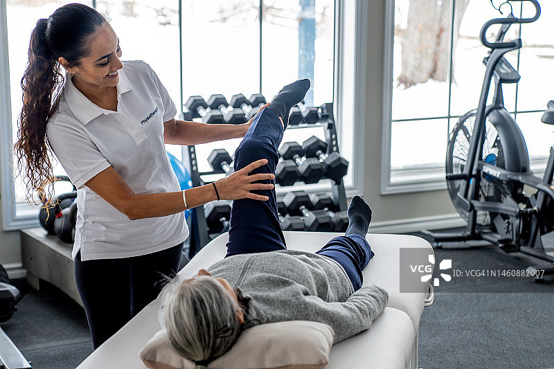 理疗评估图片素材