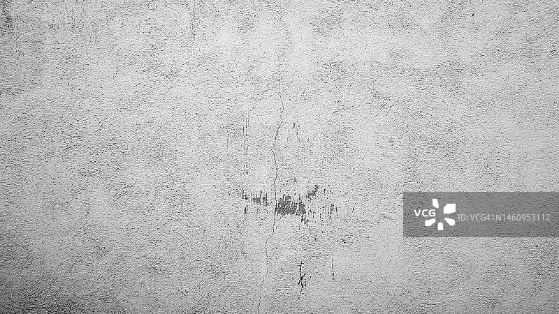 巴黎的白色开裂混凝土墙图片素材