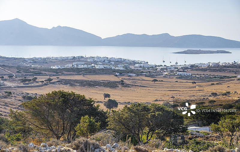 希腊小基克拉泽斯群岛库福尼西亚群岛尼西达·库福尼西昂景观图片素材
