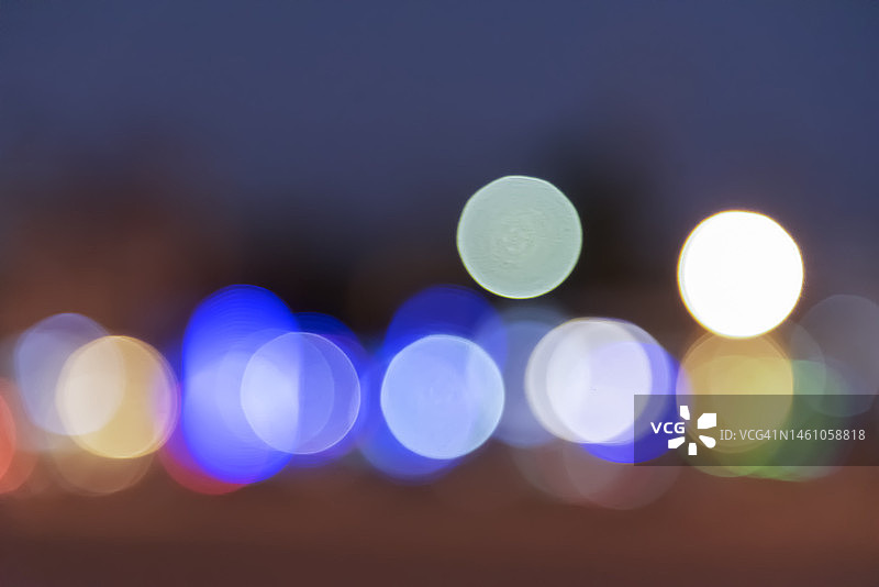 彩色散景背景图片素材