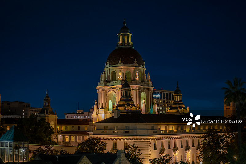 加利福尼亚州帕萨迪纳市政厅图片素材