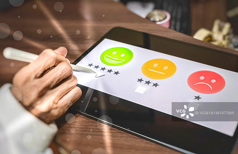 客户体验满意度概念图片素材