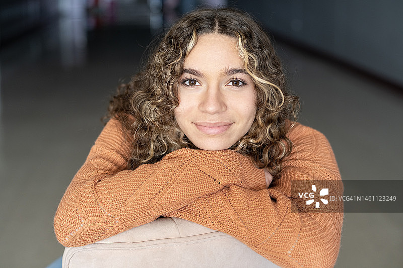 少女肖像图片素材