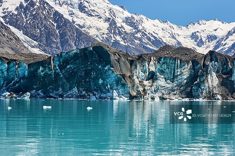 塔斯曼冰川图片素材