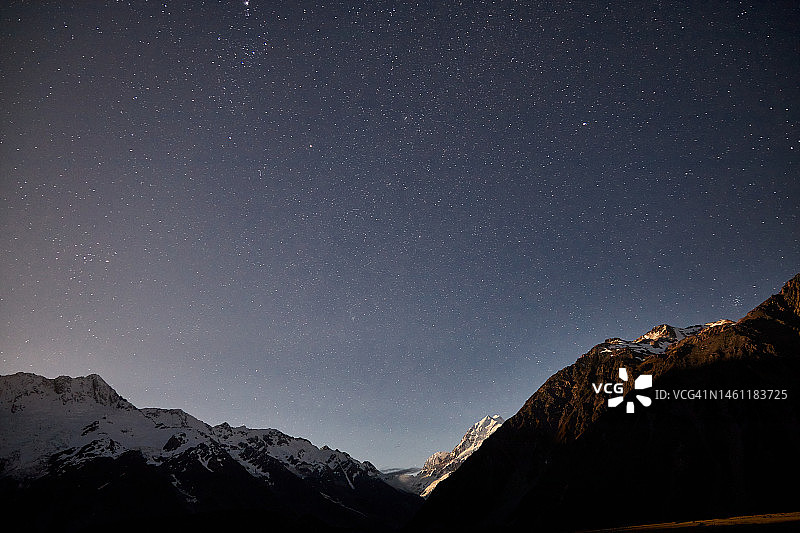 奥拉基/库克山上的星夜图片素材