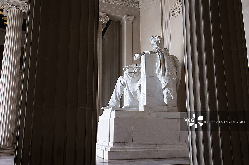 美国华盛顿特区林肯纪念堂图片素材