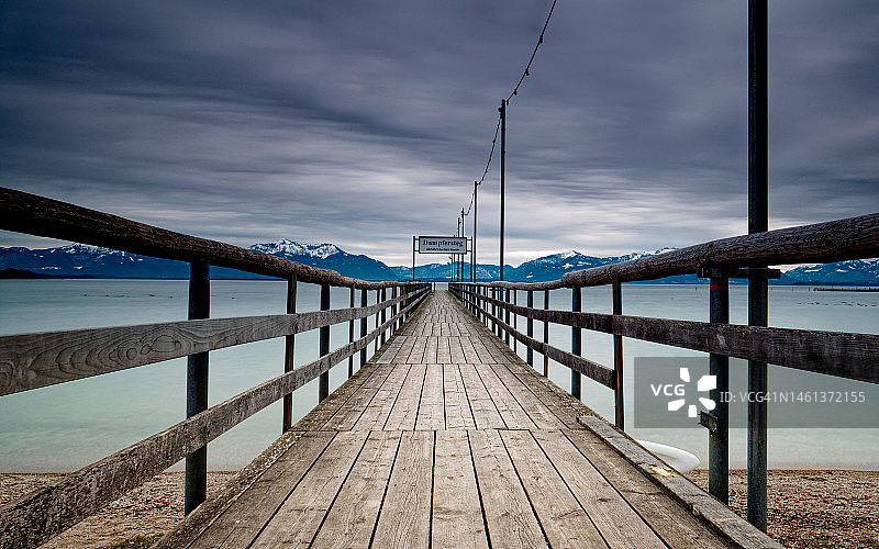 海边码头景观图片素材