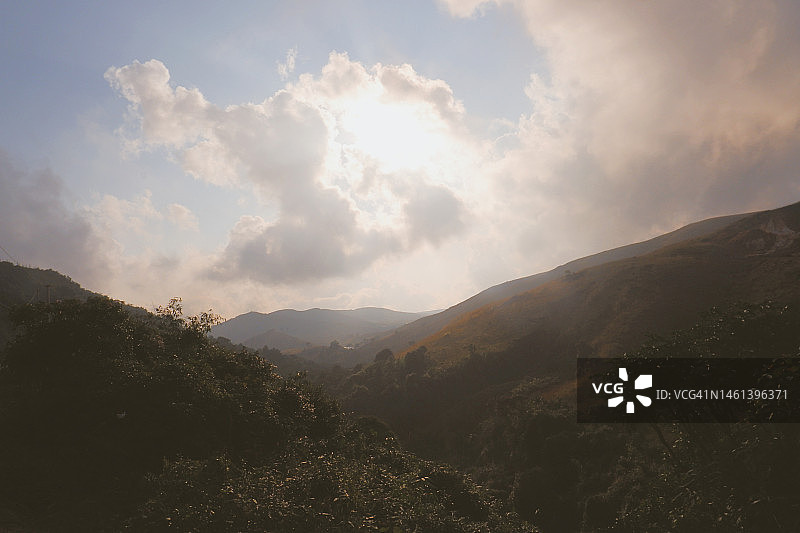 印度梅加拉亚邦乞拉朋齐山景图片素材