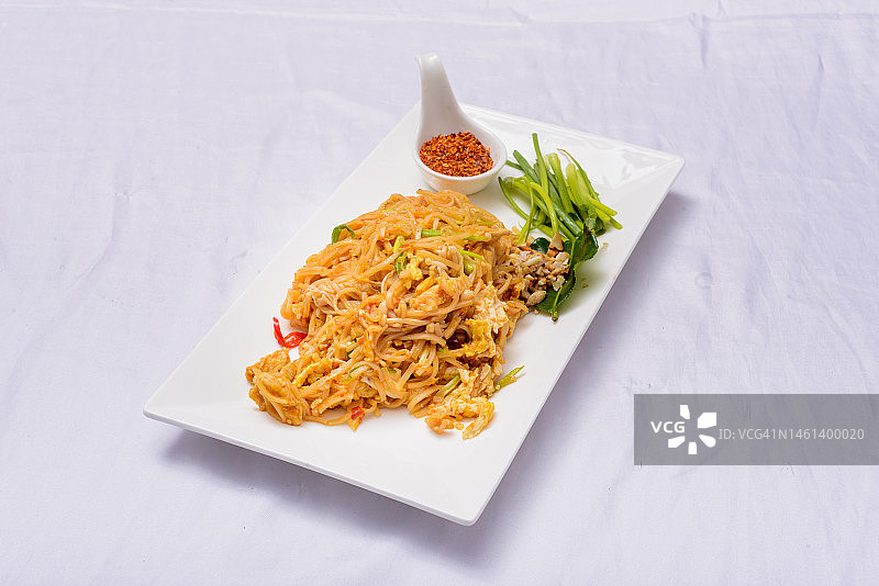 马尔代夫餐盘美食高角度视图图片素材