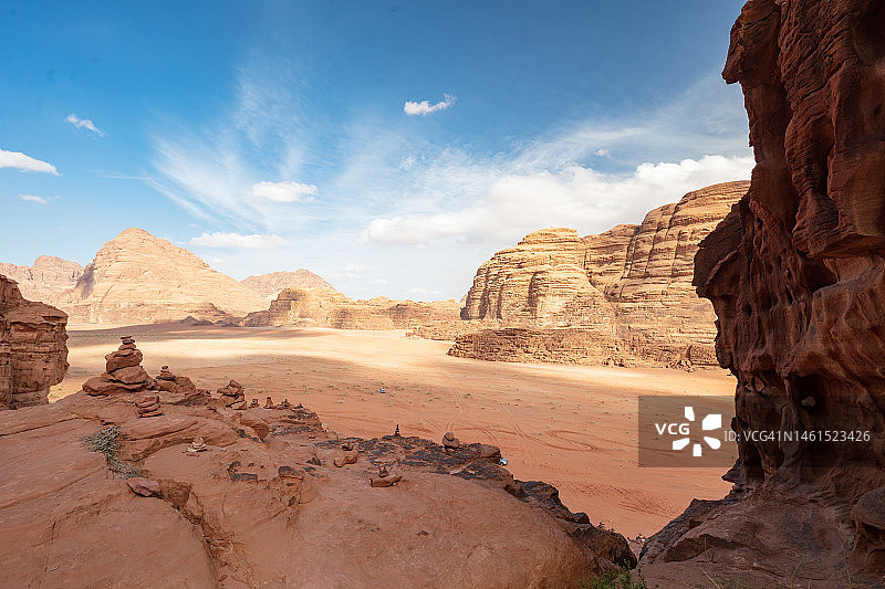 约旦瓦迪拉姆沙漠 2020年图片素材