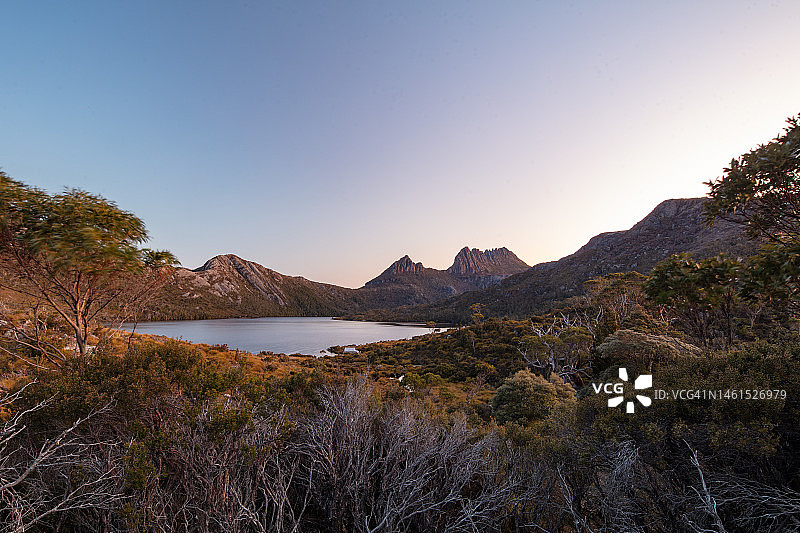 澳大利亚塔斯马尼亚摇篮山和鸽子湖风光，2022图片素材