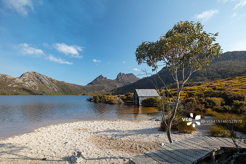澳大利亚塔斯马尼亚摇篮山和鸽子湖风光，2022图片素材