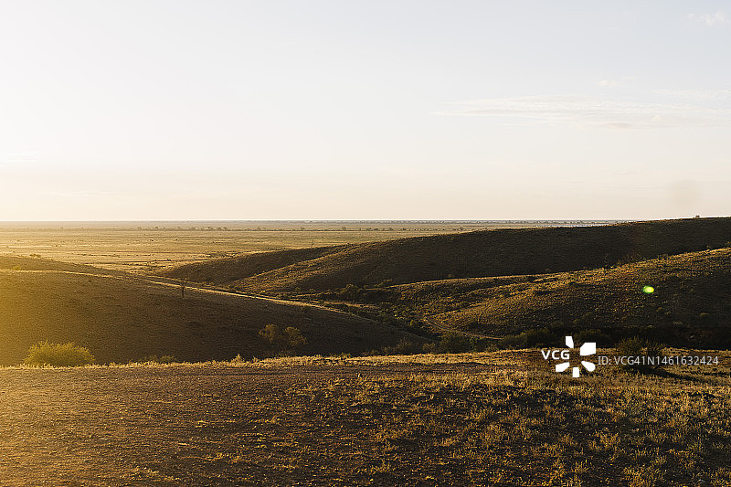 澳大利亚锡尔弗顿蒙迪蒙迪日落美景图片素材
