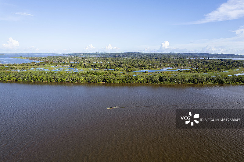 亚马逊地区鸟瞰图图片素材