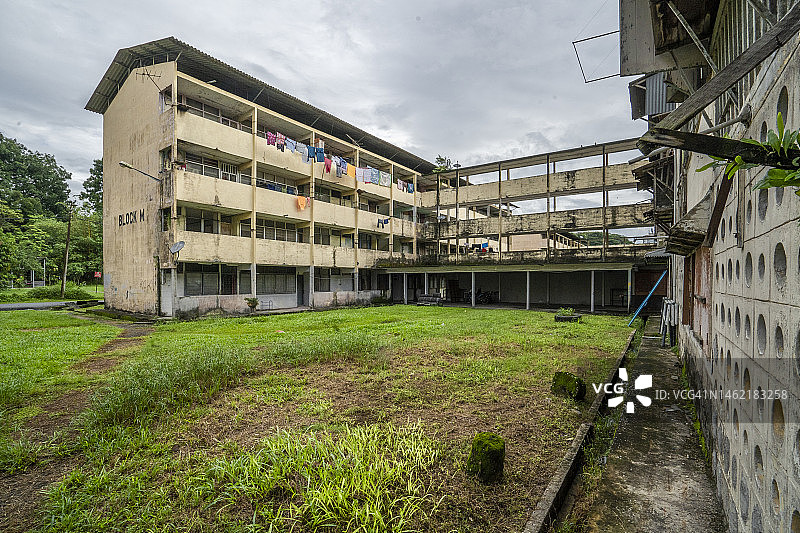 老式住宅楼图片素材