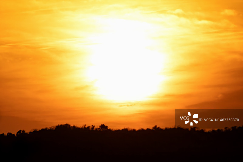 气候危机导致全球变暖和灾难性热浪图片素材