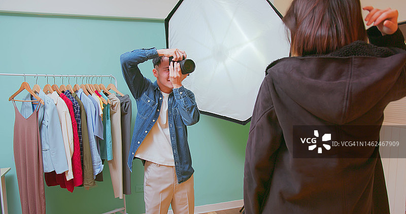 影棚拍摄照片图片素材