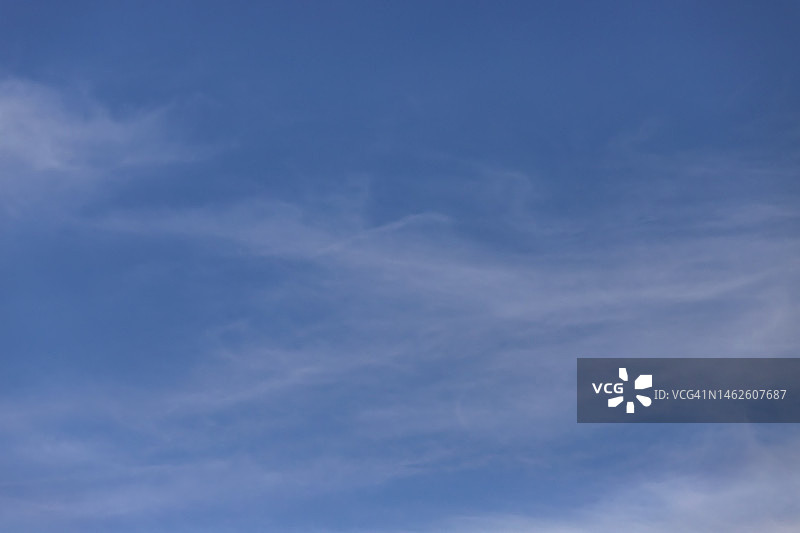 晴空万里自然风光图片素材