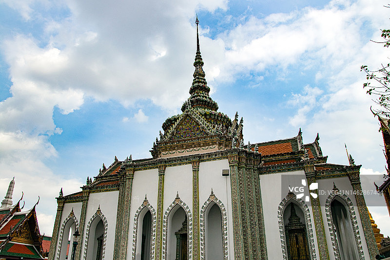 泰国曼谷玉佛寺和大皇宫图片素材