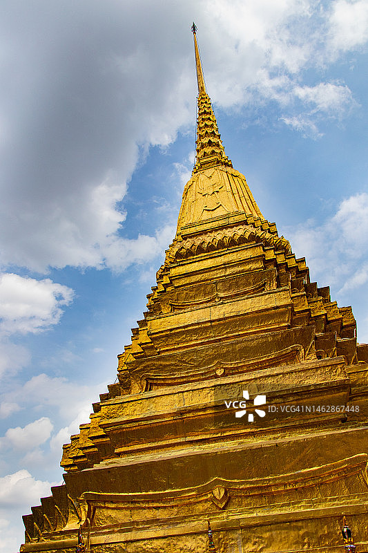 泰国曼谷玉佛寺和大皇宫图片素材