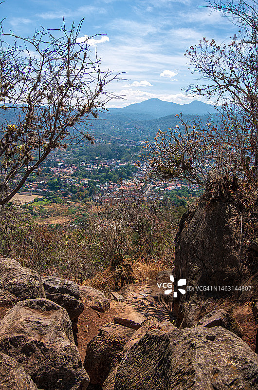 墨西哥阿万达罗湖内陆风光图片素材