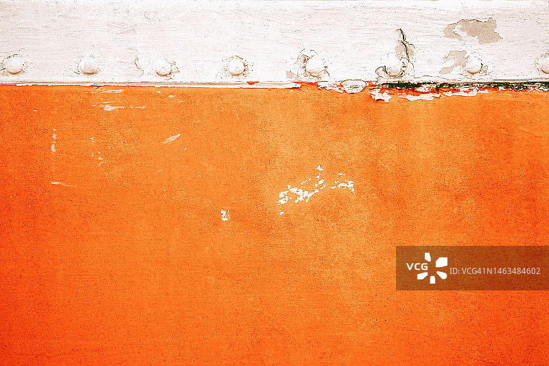 生锈的金属，Grunge金属背景，纹理划痕和裂纹，铁面全面积。图片素材