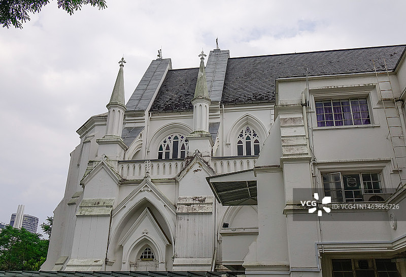 新加坡圣安德烈教堂图片素材