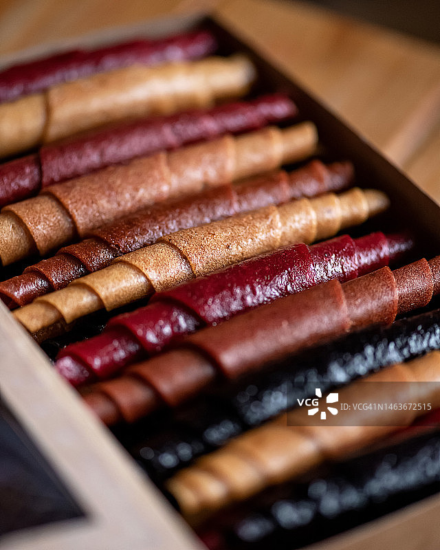 手工制作的彩色水果浆果软糖图片素材