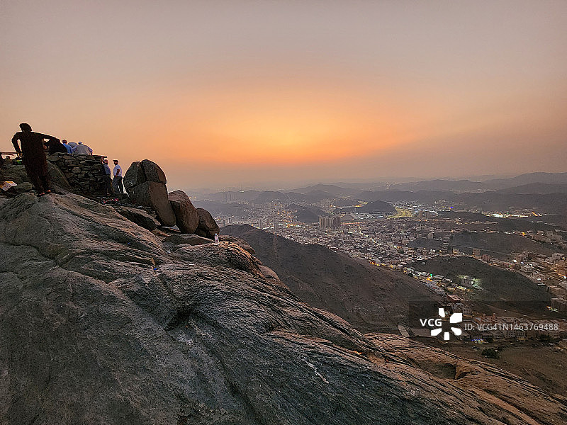 从苏尔山眺望图片素材